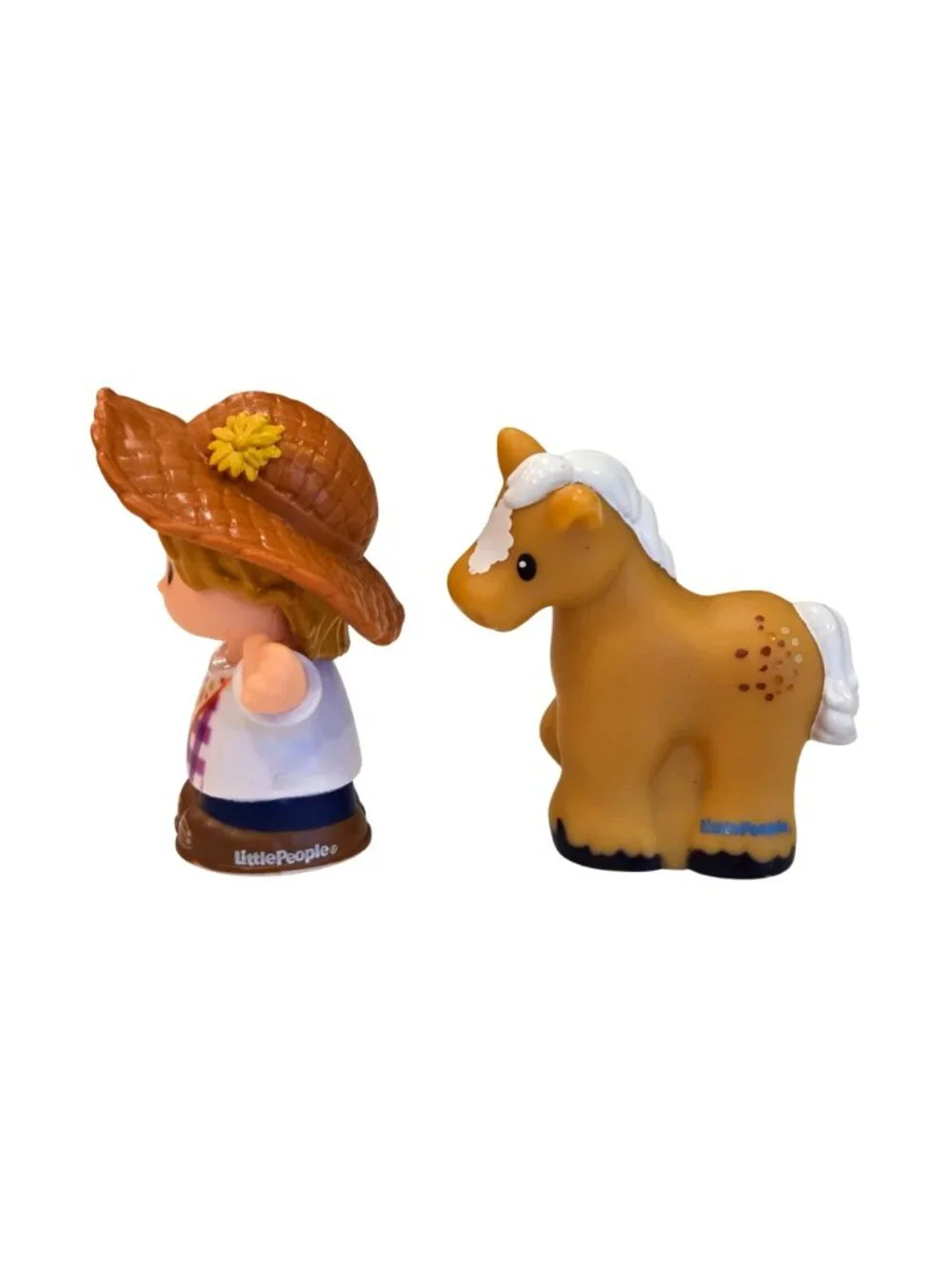 Fisher-Price Little People Farmer Melodee & Pony Horse Farm Figures